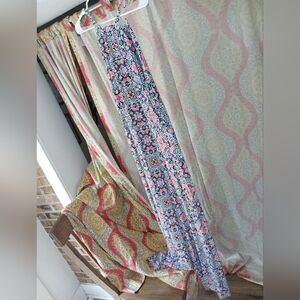 Floral Maxi Dress With Pockets, Very Long